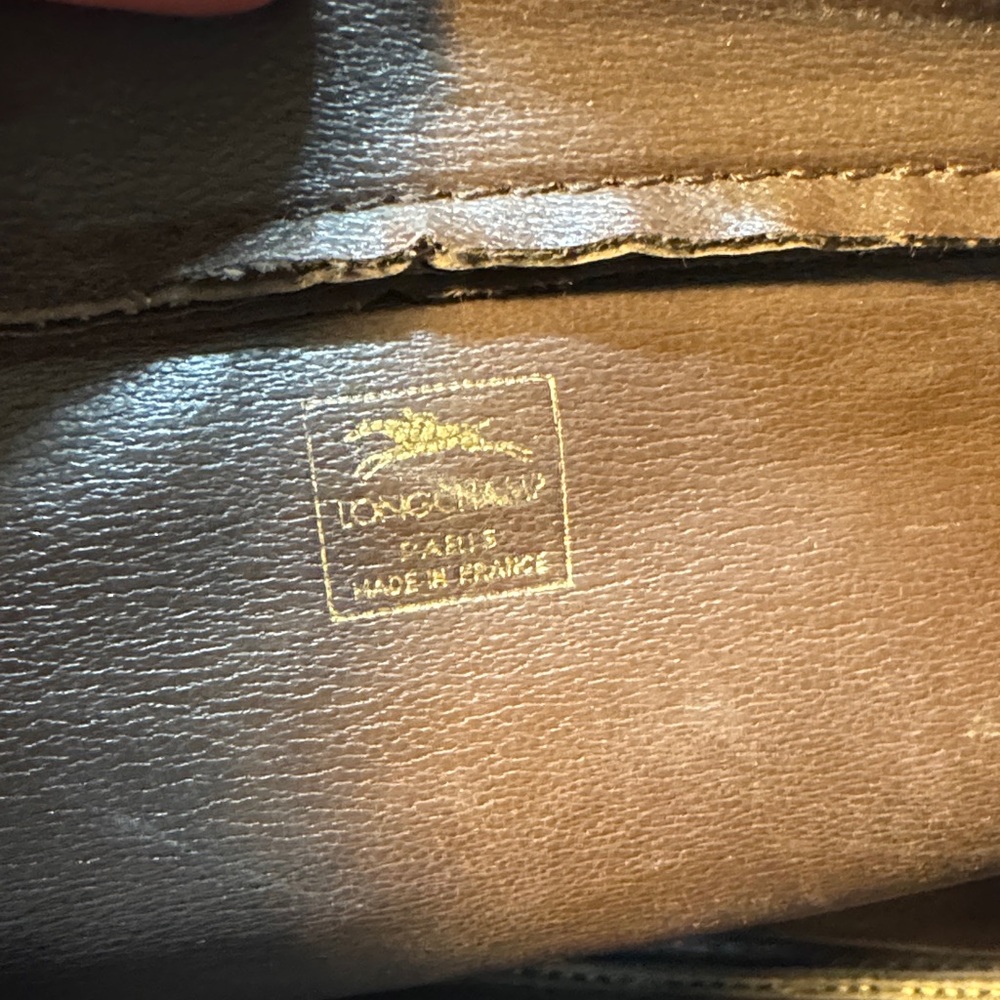 Longchamp Bag in Brown with Gold Accents - Picture 2 of 7